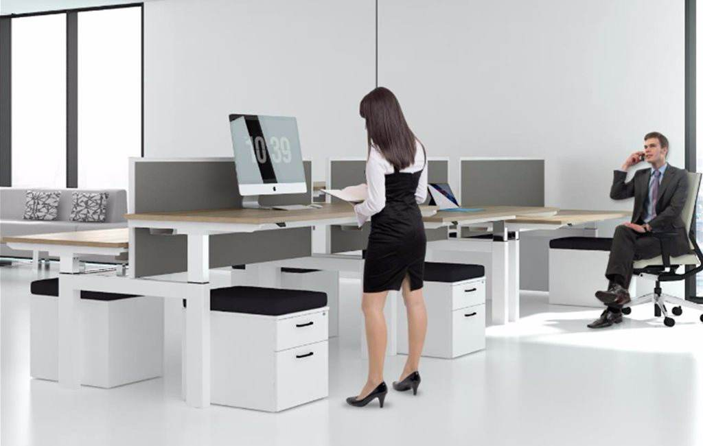 Office Tables with Height Adjustment Onrec